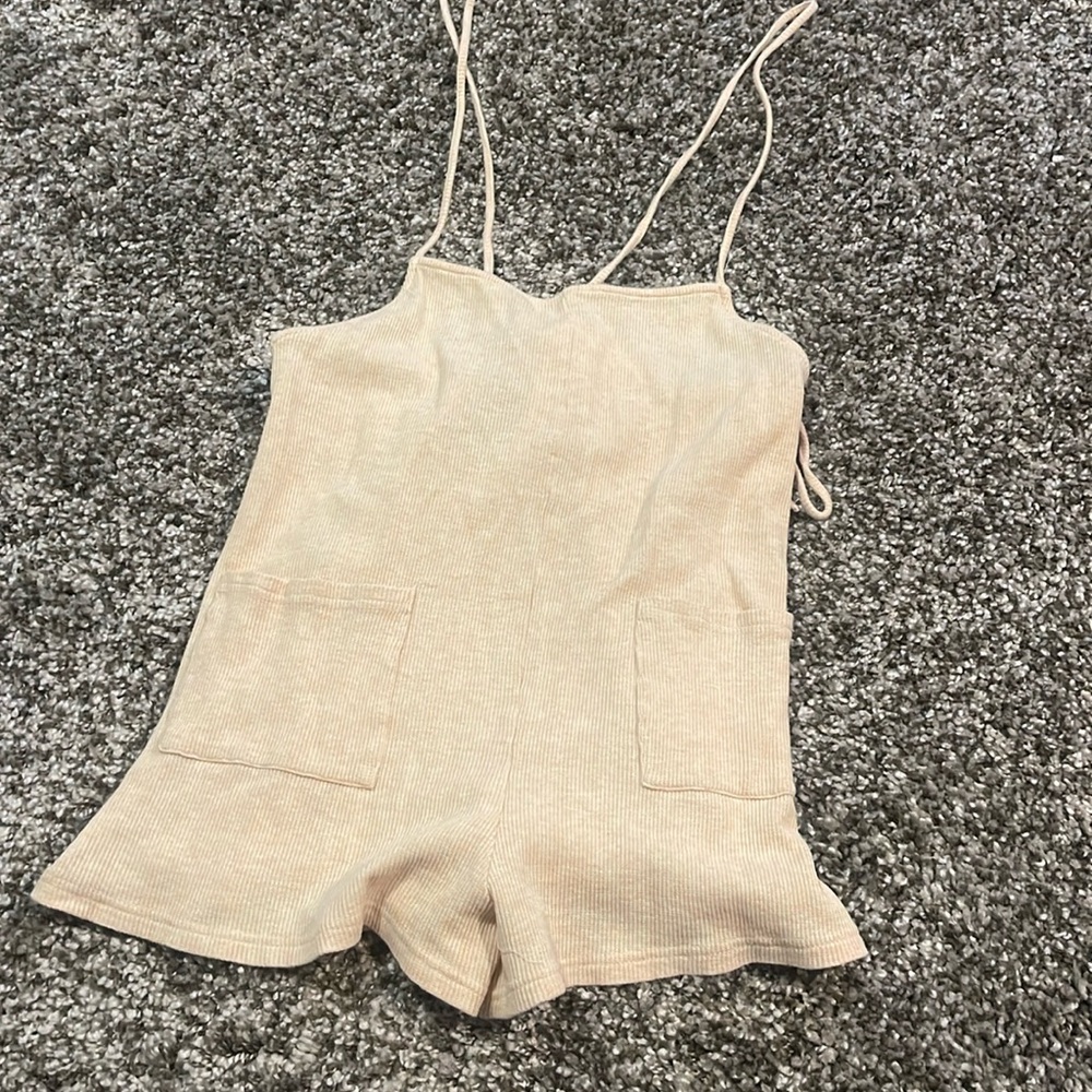 Cream Colored Romper